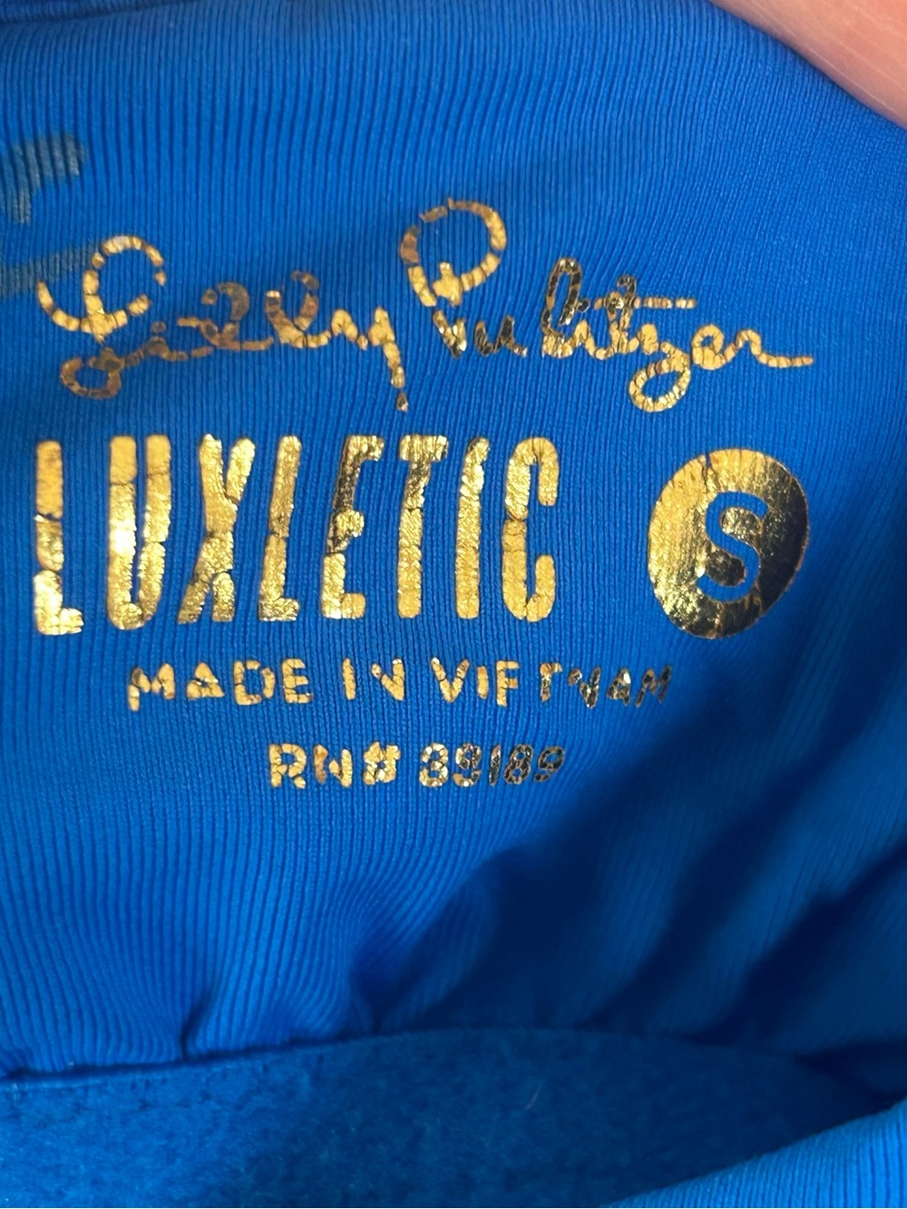 Lilly Pulitzer Luxletic Pilar Bra Tank UPF 50+ Size S - Picture 5 of 9